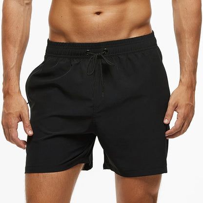 Men’s Summer Swim Shorts – Escatch Breathable Sport Board Shorts with Elastic Waist, Mesh Liner & Pockets Swimwear Beach Bermudas