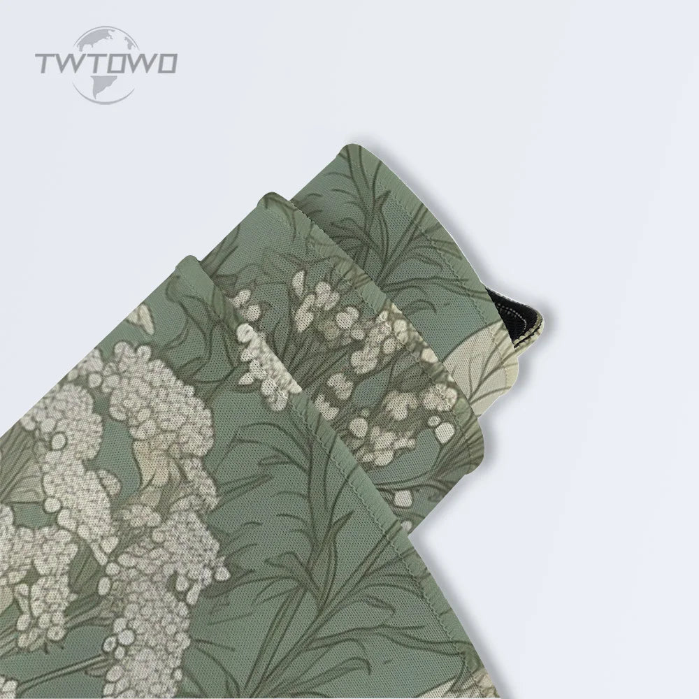 Green Vintage Flowers XL Gamer Mouse Pad – Large Non-Slip XXL Playmat for Home & Office Desk