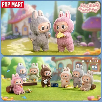 POP MART Labubu The Monsters – Macaron Vinyl Mystery Blind Box Toy, Kawaii Anime Action Figure Surprise Collectible