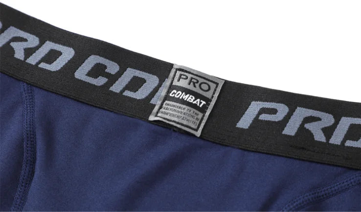 Winter Men's Thermal Underwear – Fleece Compression Tights & Warm Long Pants (3XL)
