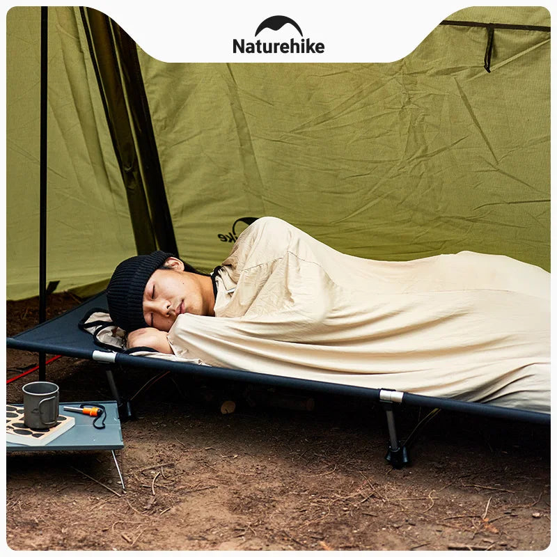 Naturehike Sleeping Bag Liner - Ultralight High-Elastic Travel Sheet for Camping & Hiking