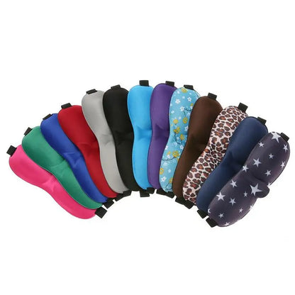 3D Sleeping Eye Mask – Soft Padded Travel Blindfold for Rest, Relaxation & Eye Comfort