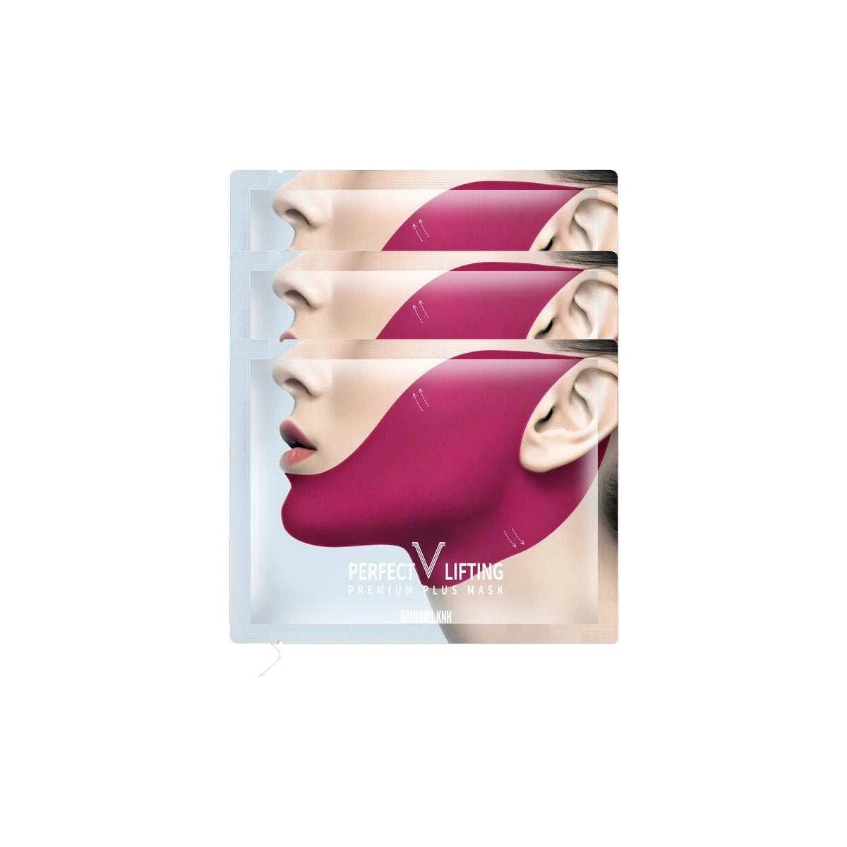 Peptide V-Shaped Firming Gel Masks - 1/3/5/10pcs Collagen Hydrating Lifting Patches for Chin & Cheek Care