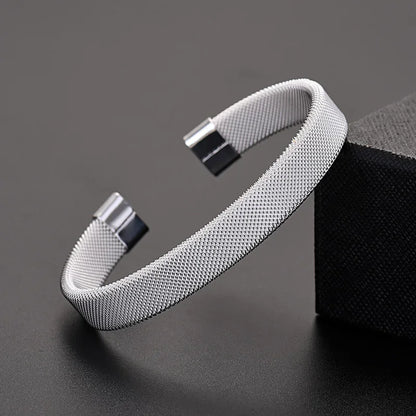 Women’s 925 Sterling Silver Open Cuff Bangle – Adjustable Charm Bracelet for Wedding Party Fashion Jewelry