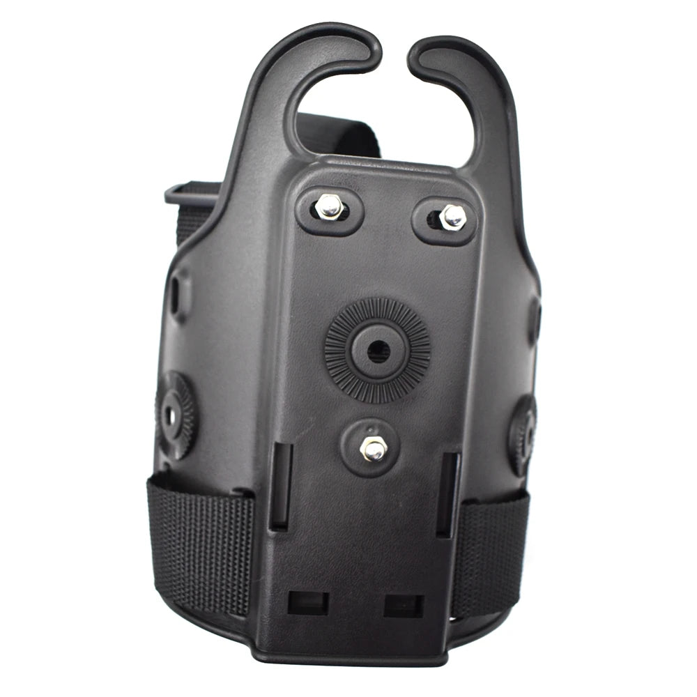 Airsoft Tactical Drop Leg Platform - Thigh Mount Holster Panel for Glock 17/19, Beretta 92/96, SIG P226, 1911