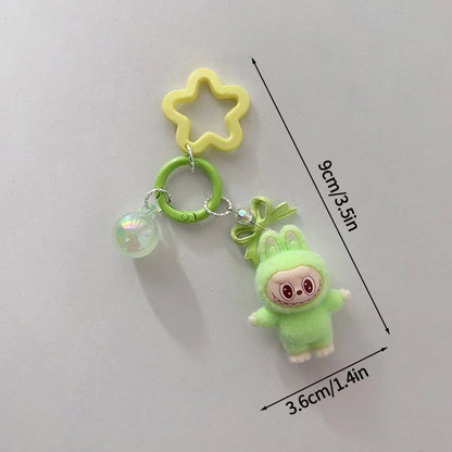New Cartoon Keychain — Cute Bag & Backpack Pendant, Earphone Case Decoration, Car Keyring Gift Accessory