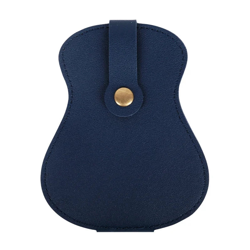 18-Slot Guitar Pick Storage Case – PU Leather Folding Durable Portable Plectrum Holder