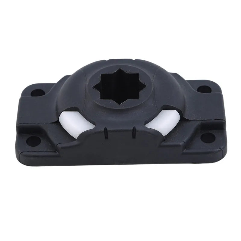 Inflatable Kayak Rod Holder Mount Base – Nylon Slide Rail for Boat & Canoe, Kayak Accessories (Without Screws)
