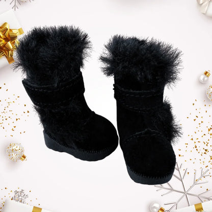 Tilda 3.2cm Doll Boots – 1/8 Mini Leather Shoes for Blythe, Azone & BJD Dolls, Casual Doll Accessories