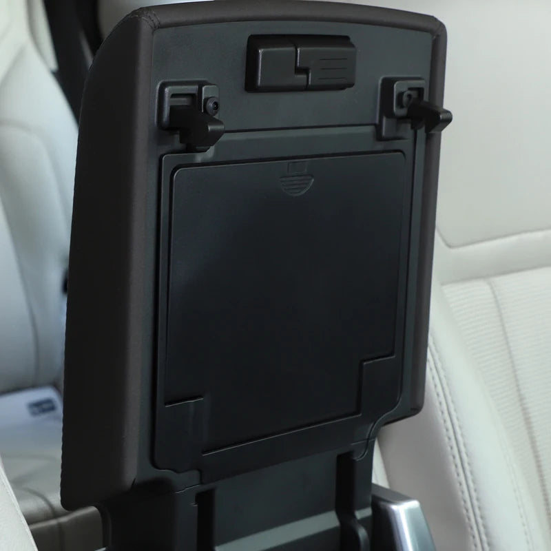 Land Rover Discovery 5 LR5 2017-2020 Armrest Storage Box - Hidden Central Console Organizer Privacy Car Accessory