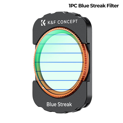 K&F Concept Filter Set for DJI Osmo Pocket 3 – UV, CPL, ND/PL, Black Mist, Star & 1.2X Wide-Angle Lens Effects