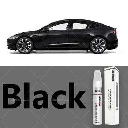 Tesla Model 3/Y/X Pearl White Paint Repair Pen – Touch-Up Kit for Auto Paint Restoration