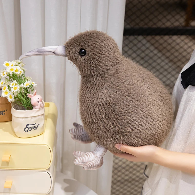 Soft Kiwi Bird Plush Toy — 20-35cm Cute Stuffed Animal Doll for Kids, Birthday Gift Toy