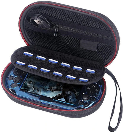P100L Carrying Case for PS Vita 1000 & 2000 – Travel Pouch Zipper Bag Compatible with Sony PSVita Game Console