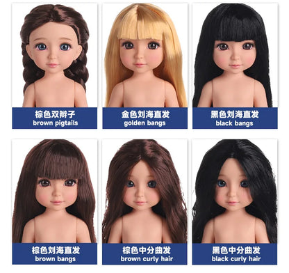 12-Inch Girl Doll – 30cm Dress-Up Toy, Perfect Gift for Children