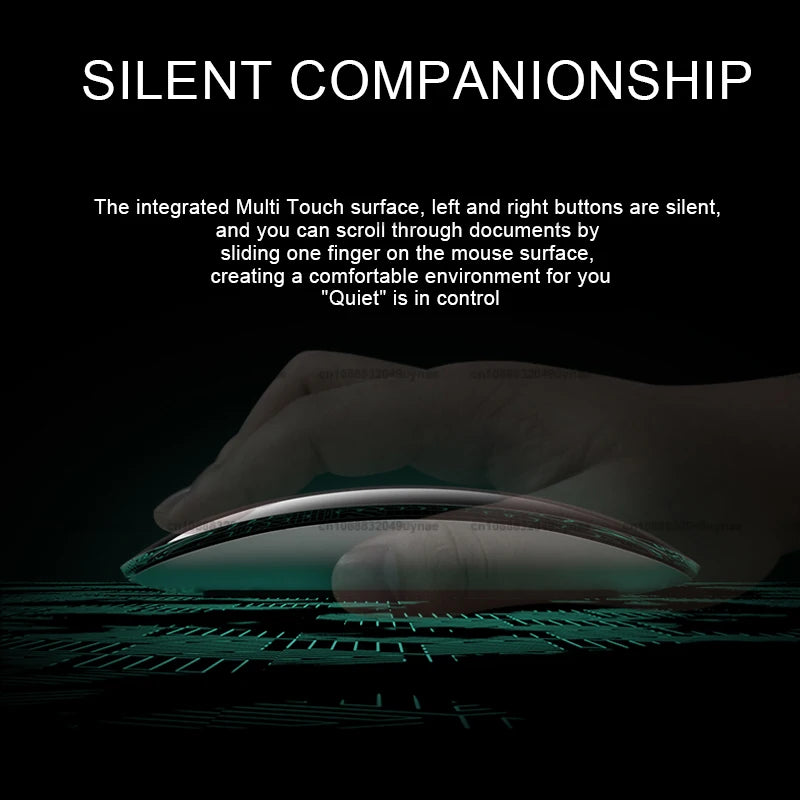Apple Original Magic Mouse, Multi-Touch Bluetooth 5.0 Wireless Mouse for MacBook Pro/Air, iPad, Laptop, and Tablet PC