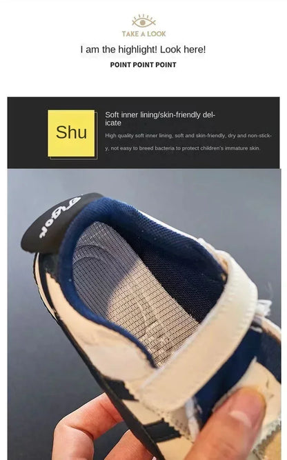 Children's Sneakers – Boys' Lightweight Breathable Sport Running Shoes, Girls' Soft Bottom Casual Student Shoes