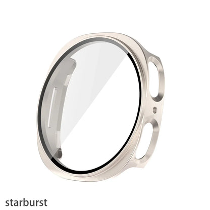 Samsung Galaxy Watch 8 Screen Protector Case – Full Coverage Tempered Glass & Scratch-Resistant Bumper Cover for 40mm/44mm Watch 8