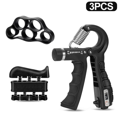 Adjustable 5–60Kg Heavy Hand Gripper – Fitness Hand Exerciser & Wrist Strengthener for Finger Training and Recovery