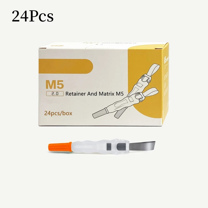 Preformed Dental Matrix Bands – Adjustable Sectional Matrix System for Crowns