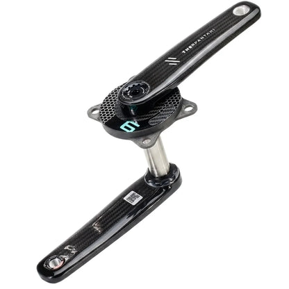 Road Bike Carbon Fiber Crankset - 165/167.5/170/172.5mm BCD 110mm Titanium Alloy 24mm Axis for Shimano Folding Bikes