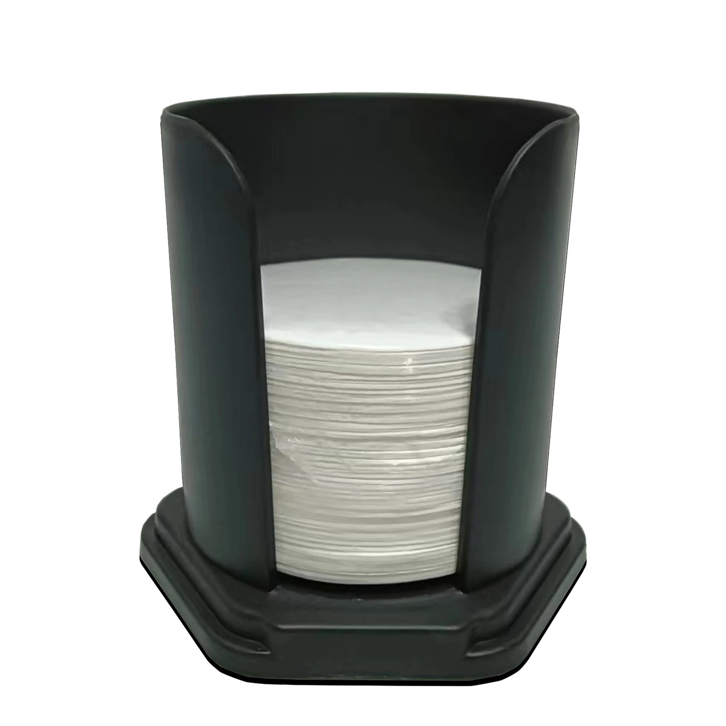 YRP Coffee Filter Paper Holder – 51mm/53.5mm/58.5mm/60mm/64mm Round Filter Paper Organizer Set (100pcs)