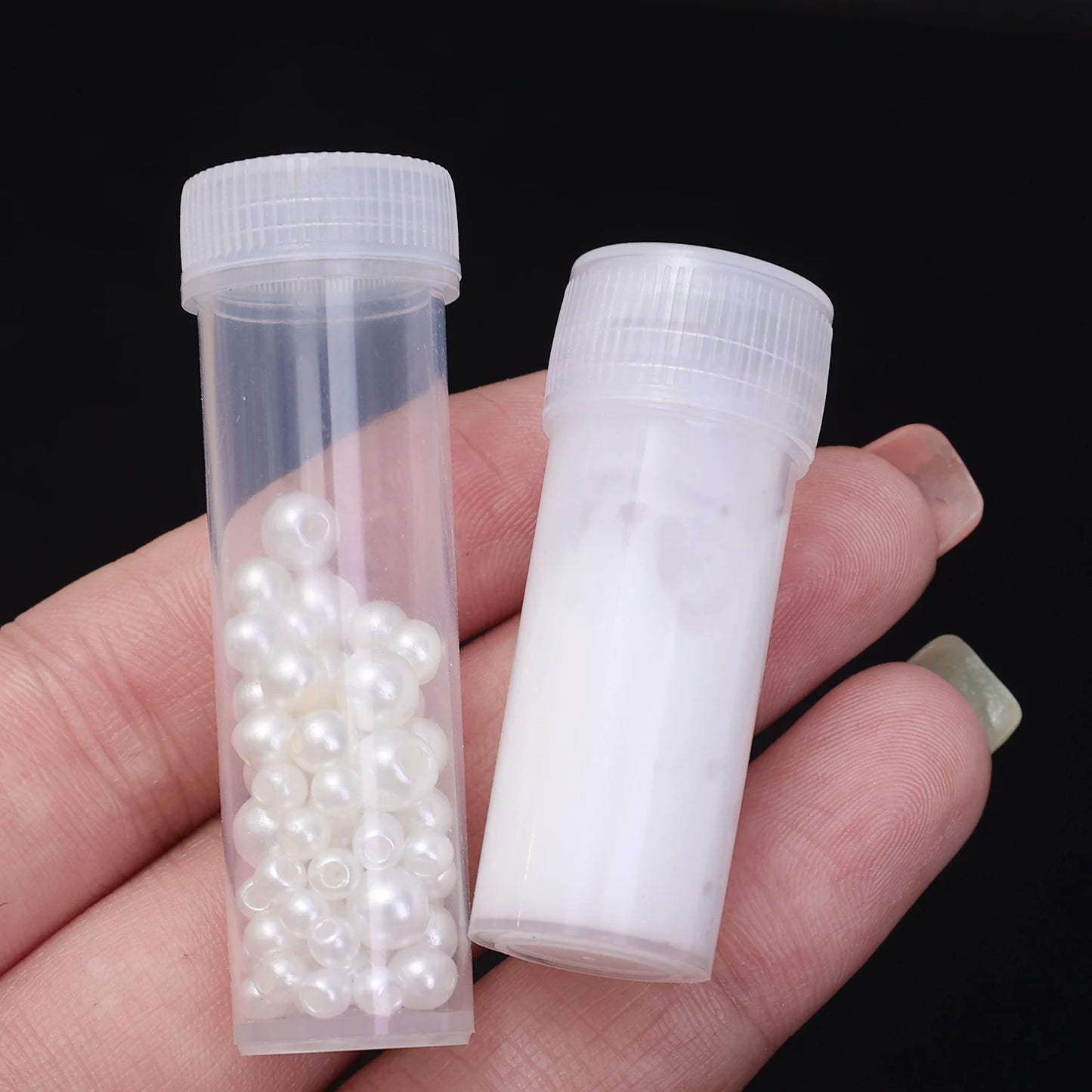 Mini Transparent Plastic Sample Bottles – Refillable Vials for Medicine, Pills, Cosmetics & Storage