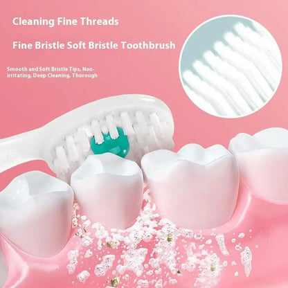 20pcs Mini Travel Toothbrush Set - Disposable Toothbrush With Toothpaste Beads Portable Adult Oral Cleaning Kit