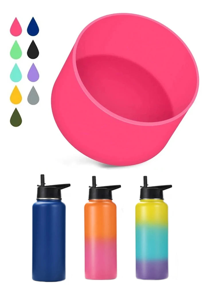 7.5cm Silicone Boot Bottom Sleeve Cover for Stanley 40oz Tumbler, Quencher Adventure, and Ice Flow Flip 30oz/20oz Water Bottle