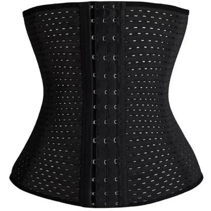Women’s Tummy Slimming Shapewear - Black Belly Band Corset for Postpartum Flat Belly & Shaping Support