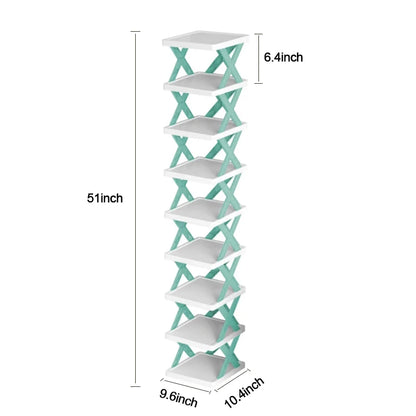 Multi-Layer Detachable Shoe Rack Storage Organizer — Space-Saving Household Shoe Shelf Cabinet