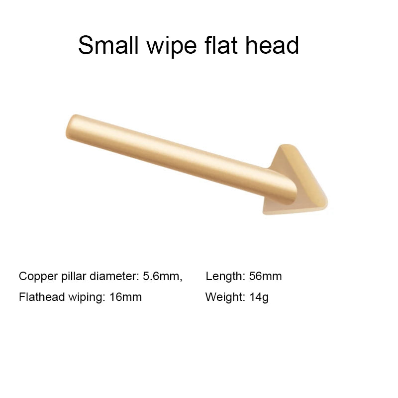 Plastic Repair Soldering Iron Tip - Copper Triangular Smoothing Head for 60W Welding Kit