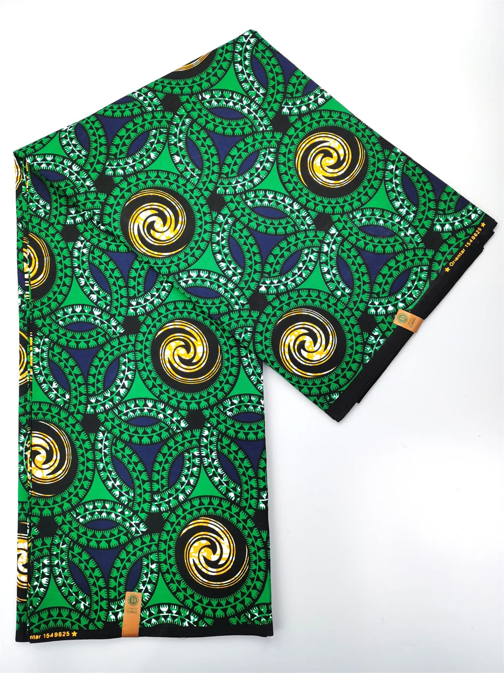 African Ankara Wax Print Fabric - 100% Cotton Nigerian Designer Pagne for Sewing & DIY Party Dresses