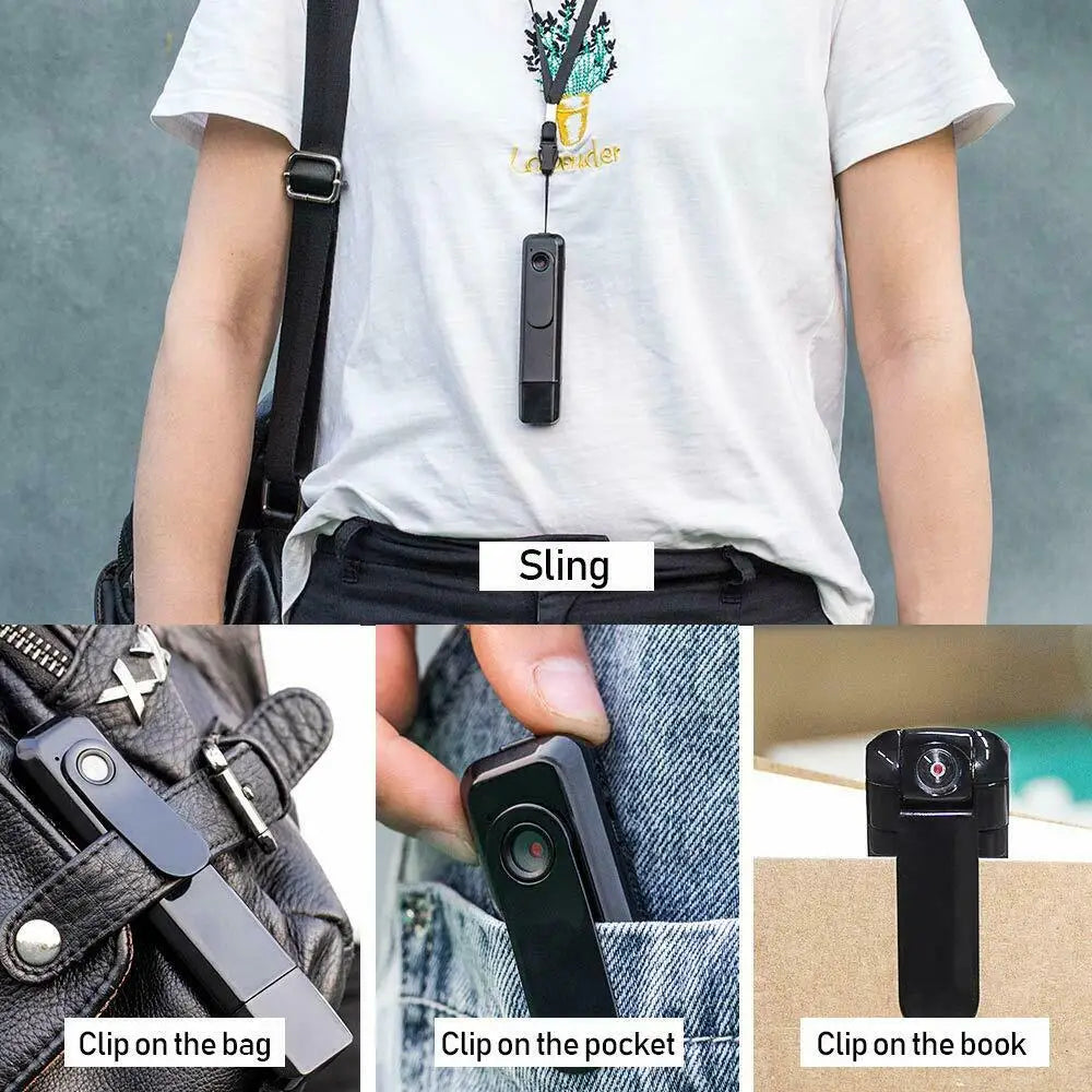 Portable 1080P FHD Pen Camera – Body Cam Video & Voice Recorder Meeting DVR Camcorder