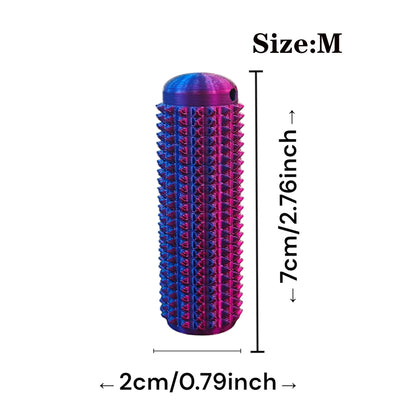 3D Printed Little Ouchies Spiky Sensory Toy — Mini Grippie Fidget Keychain for Stress Relief & Stimming