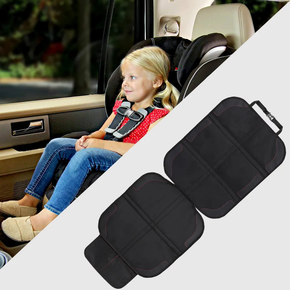Universal Child Car Seat Cover Protector: Rear Seat Pad for Kids - Foot Cushion for Car Protection, Essential Car Accessories