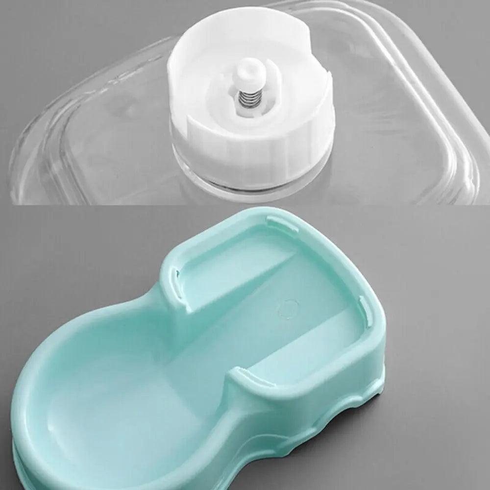 3.8L Automatic Pet Feeder & Water Fountain – Large Cat & Dog Food Dispenser