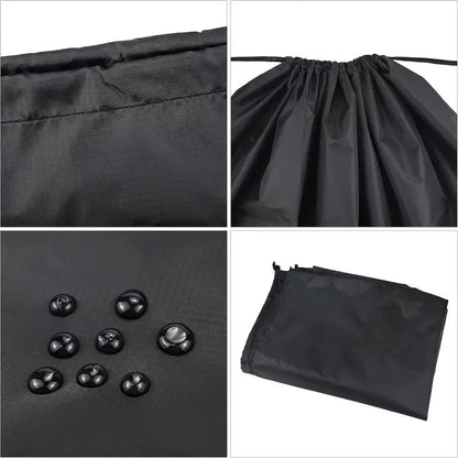 Water-Repellent Oxford Storage Bags – Large 110×140cm Drawstring Dustproof Organizer Pouches for Clothes Toys Home Storage Bags