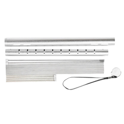 Portable Stainless Steel BBQ Grill - Folding Mini Barbecue Grill for Home, Park, and Picnic, Outdoor Cooking Accessories
