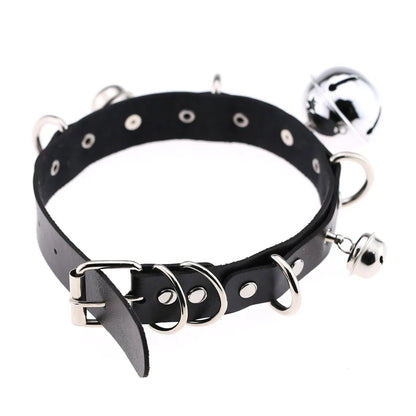 Harajuku Cosplay Rivet Star Punk Rock Gothic Collar — Sexy PU Leather Heart Cross Spike Choker Jewelry for Women
