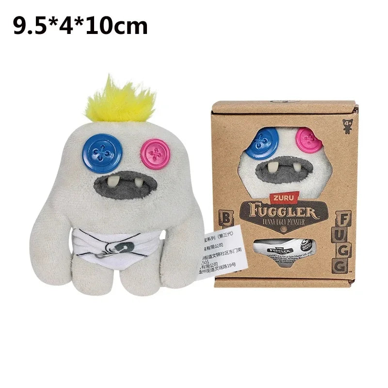 Fuggler Plush Baby Series 9cm — Mr. Needles Ugly Monster Fuggs Munch Rabid Rabbit Wide-Eyed Soft Toy Gift