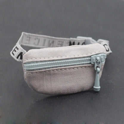 17cm Labubu V1/V2 Crossbody Bag for BJD Dolls – Cute 1/6, 1/8, 1/12 Doll Accessories & Waist Belt Bag Gift