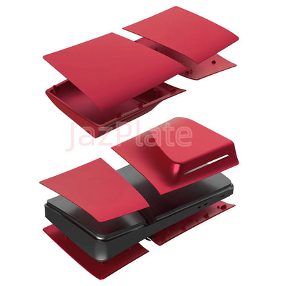 PS5 Pro Disc Console Accessories – Hard Plastic Protective Replacement Faceplate Cover, Color Case
