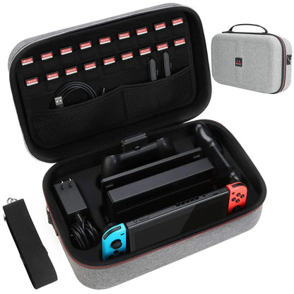 Nintendo Switch Carrying Storage Case - Protective Travel Bag for Switch & Switch OLED Model