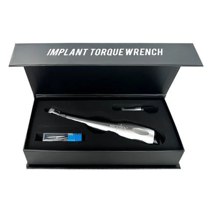 NICEDEN Dental Implant Torque Wrench - Universal Handpiece with 16 Screws & Latch Head Repair Tool