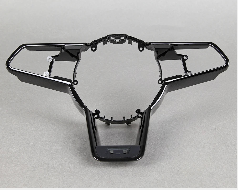 Carbon Fiber Steering Wheel - Sport Racing Wheel with Paddle Shifts, Buttons & Trim for Audi R8 TT TTS 2016-2023