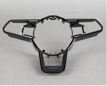 Carbon Fiber Steering Wheel - Sport Racing Wheel with Paddle Shifts, Buttons & Trim for Audi R8 TT TTS 2016-2023