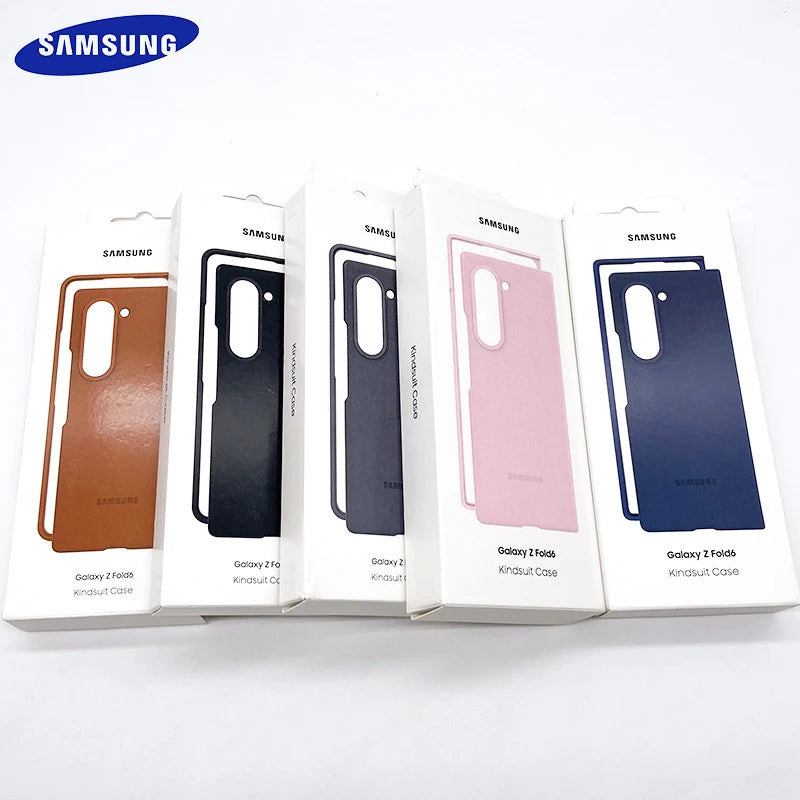 Luxury Eco-Leather Business Case for Samsung Galaxy Z Fold 6 5G – High-Quality Protective Cover