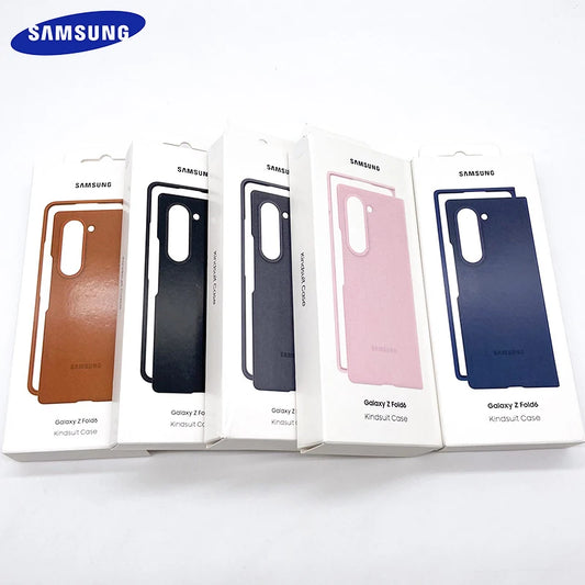 Luxury Eco-Leather Business Case for Samsung Galaxy Z Fold 6 5G – High-Quality Protective Cover