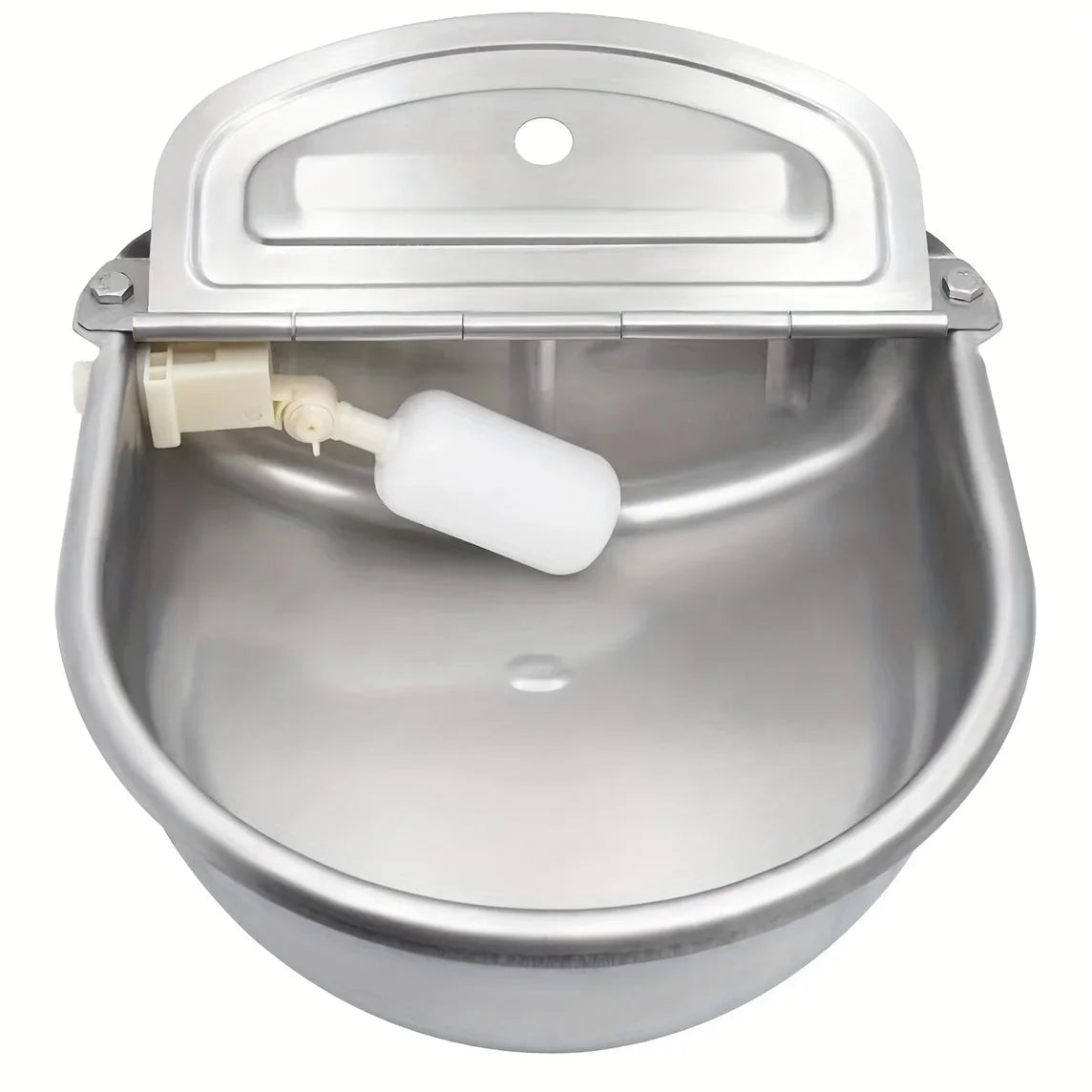 Damaly Automatic Pet Water Dispenser - Gravity-Fed Dog & Cat Drinking Bowl with Easy-Clean Reservoir